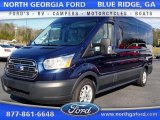 2015 Blue Jeans Metallic Ford Transit Wagon XLT 350 MR Long #105081840