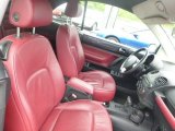 2005 Volkswagen New Beetle Dark Flint Edition Convertible Bordeaux Red Interior
