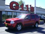 2005 Inferno Red Crystal Pearl Jeep Grand Cherokee Laredo 4x4 #10499893