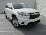 2015 Blizzard Pearl White Toyota Highlander LE #105151451