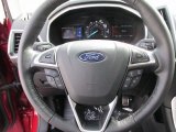 2015 Ford Edge Sport AWD Steering Wheel