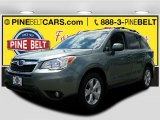 2015 Jasmine Green Metallic Subaru Forester 2.5i Limited #105151257