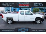 2007 Summit White Chevrolet Silverado 1500 Classic Work Truck Extended Cab #105175680