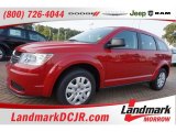 2015 Redline 2 Coat Pearl Dodge Journey American Value Package #105175826