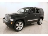 2012 Jeep Liberty Black Forest Green Pearl
