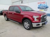 2015 Ruby Red Metallic Ford F150 XLT SuperCrew #105212841
