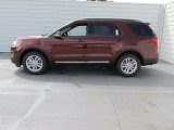 Bronze Fire Metallic Ford Explorer in 2016