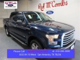 2015 Blue Jeans Metallic Ford F150 XLT SuperCrew #105212832