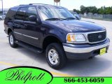 2000 Deep Wedgewood Blue Metallic Ford Expedition XLT 4x4 #10505811