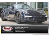 2015 Dark Blue Metallic Porsche 911 Carrera S Cabriolet #105213091