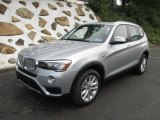 2016 BMW X3 Glacier Silver Metallic