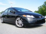 2007 Nighthawk Black Pearl Honda Civic Si Sedan #10494089