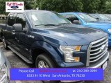 2015 Blue Jeans Metallic Ford F150 XLT SuperCrew #105250814