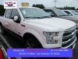 2015 White Platinum Tricoat Ford F150 King Ranch SuperCrew 4x4 #105250806