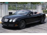 2008 Diamond Black Bentley Continental GTC  #105251082