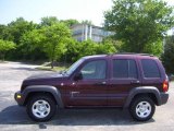 2004 Deep Molten Red Pearl Jeep Liberty Sport 4x4 #10496302