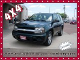 Emerald Jewel Green Metallic Chevrolet TrailBlazer in 2005