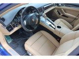2015 Porsche Panamera S E-Hybrid Black/Luxor Beige Interior