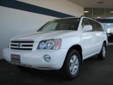 2001 Super White Toyota Highlander Limited 4WD #10507106