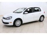 2012 Volkswagen Golf 4 Door Front 3/4 View