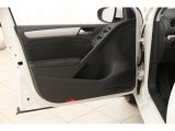2012 Volkswagen Golf 4 Door Door Panel