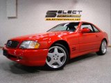 2001 Magma Red Mercedes-Benz SL 500 Roadster #10499041