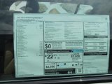 2015 BMW 7 Series 740Li xDrive Sedan Window Sticker