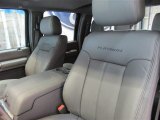 2016 Ford F250 Super Duty Platinum Crew Cab 4x4 Front Seat