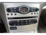 2007 Infiniti G 35 x Sedan Controls