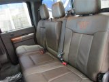 2016 Ford F350 Super Duty King Ranch Crew Cab 4x4 Rear Seat