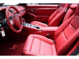 2015 Porsche Boxster S Garnet Red Natural Leather Interior