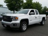 2015 Summit White GMC Sierra 1500 SLE Double Cab 4x4 #105390161