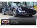 2015 Dark Blue Metallic Porsche 911 Carrera S Cabriolet #105423748