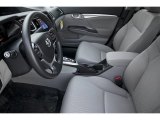 2015 Honda Civic EX Sedan Gray Interior
