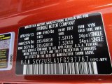 2015 Santa Fe Sport Color Code for Canyon Copper - Color Code: RR7