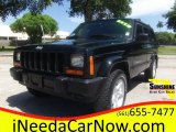2001 Black Jeep Cherokee Sport 4x4 #105458478