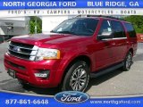 Ruby Red Metallic Ford Expedition in 2015