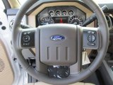 2016 Ford F350 Super Duty Lariat Crew Cab 4x4 DRW Steering Wheel