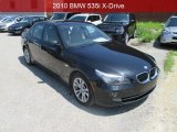 2010 Jet Black BMW 5 Series 535i xDrive Sedan #105458752