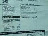 2015 Chevrolet Corvette Stingray Coupe Window Sticker