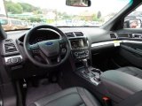 2016 Ford Explorer XLT 4WD Ebony Black Interior