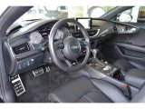 2013 Audi S7 4.0 TFSI quattro Black Valcona Leather with Comfort Seating Interior