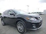 2015 Super Black Nissan Rogue SL AWD #105509290