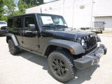 2015 Jeep Wrangler Unlimited Sport 4x4 Front 3/4 View