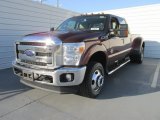 2016 Ford F350 Super Duty Lariat Crew Cab 4x4 DRW Front 3/4 View