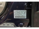 2013 MDX Color Code for Bali Blue Pearl - Color Code: B552P