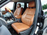 2012 Jeep Grand Cherokee Overland 4x4 Front Seat