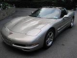 2001 Quicksilver Metallic Chevrolet Corvette Coupe #105575627