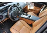 2015 Jaguar XJ XJL Supercharged London Tan/Jet Interior