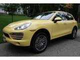 2012 Sand Yellow Porsche Cayenne S #105609402